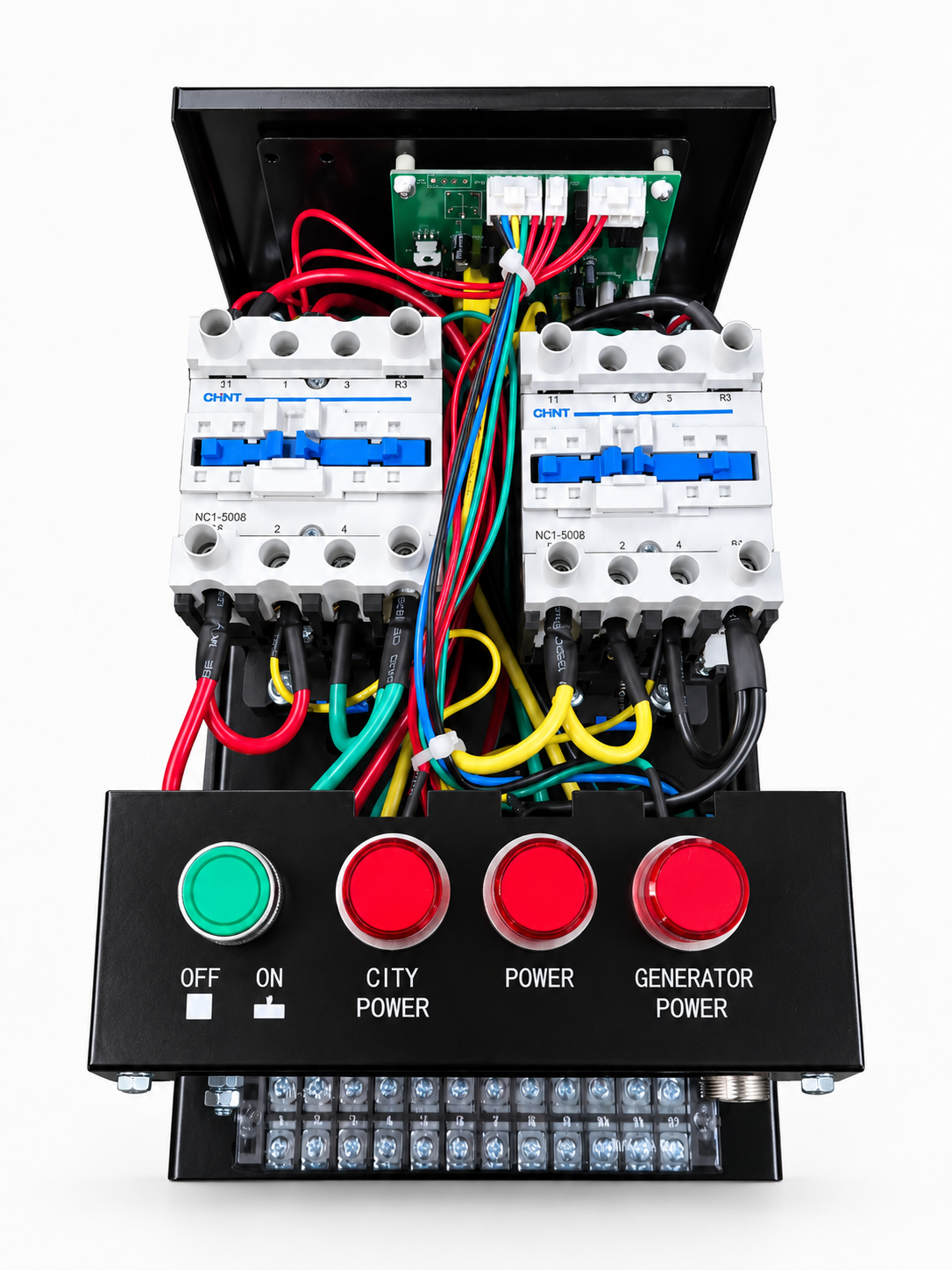 ATS trifase 5 PIN – componenti interni