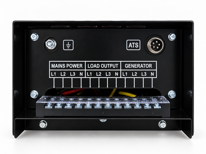 ATS trifase 5 PIN – morsettiera e collegamenti