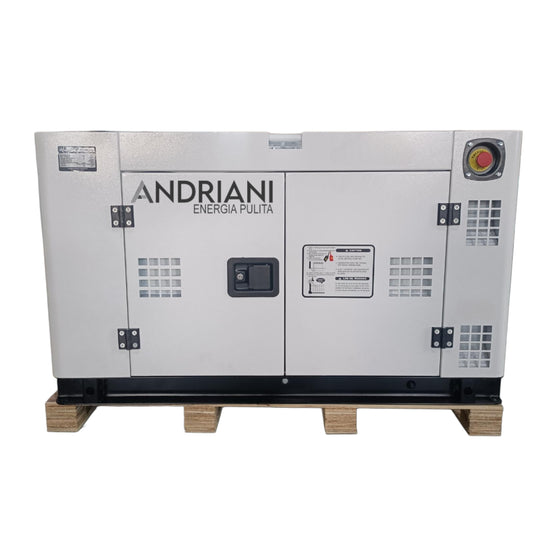 Gruppo elettrogeno DG R16 18kVA Trifase Diesel
