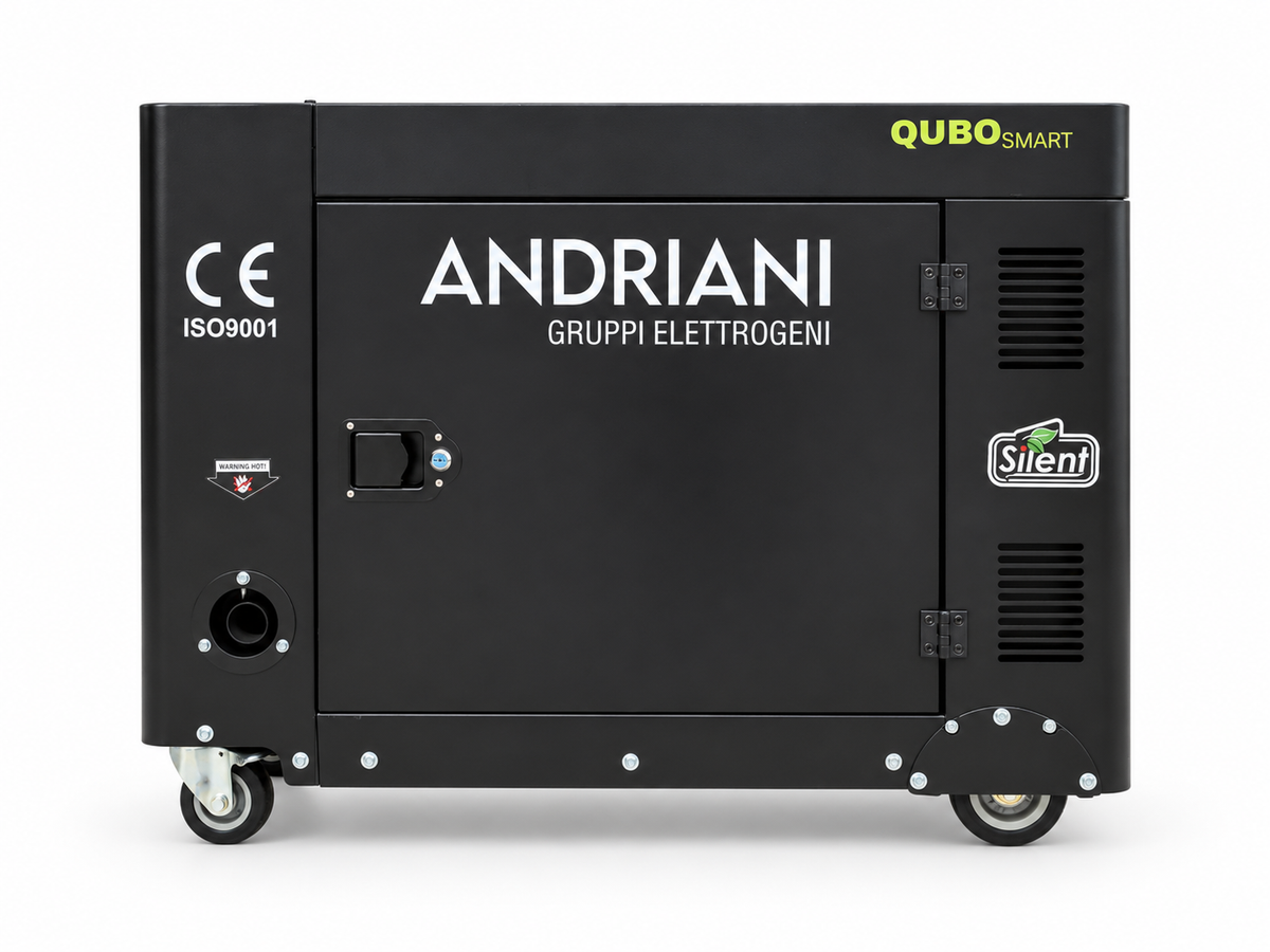 QUBOsmart 16 kVA gruppo elettrogeno diesel trifase silenziato Andriani