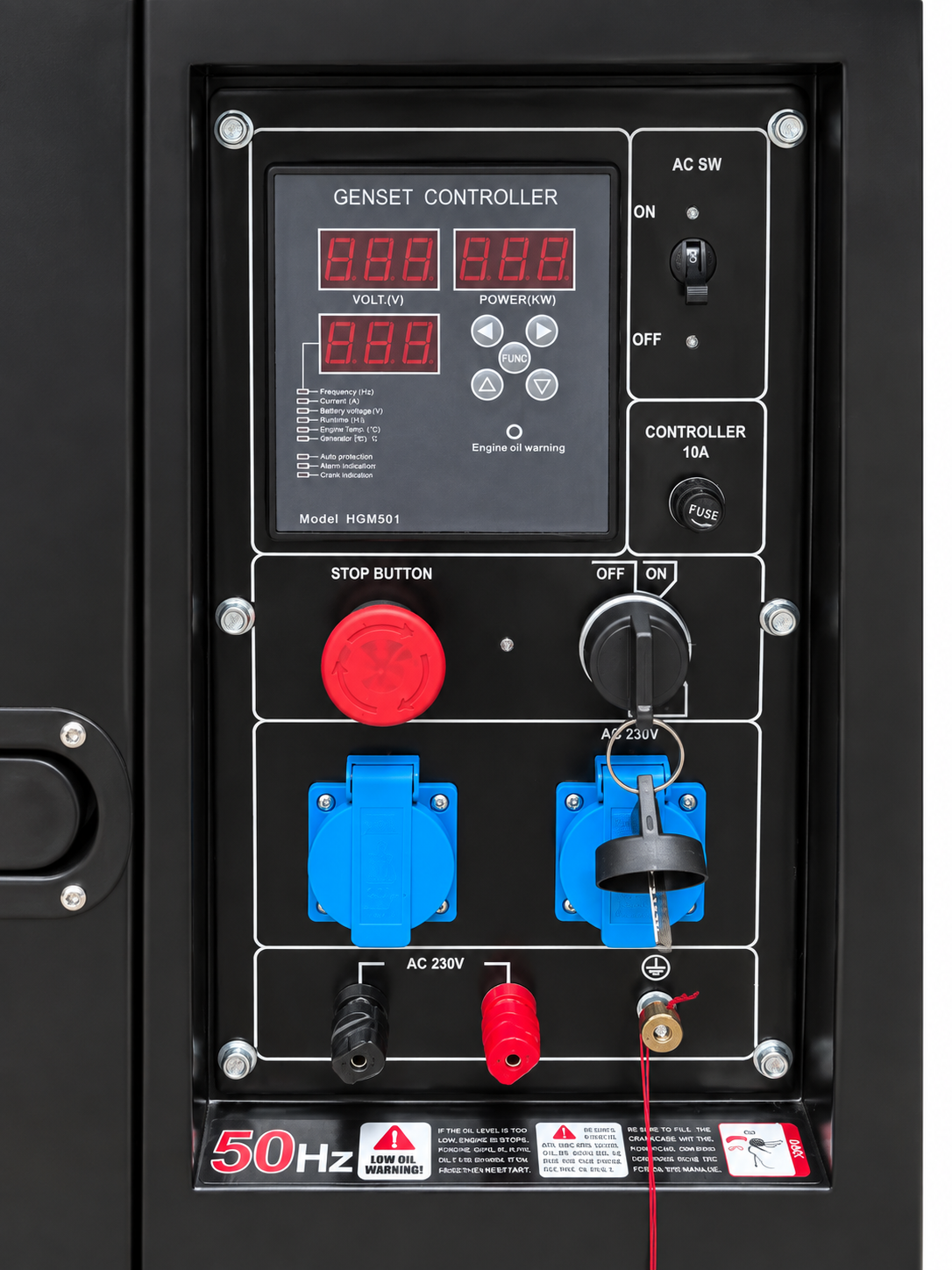 VILLAecopower 8 kVA dettaglio generatore