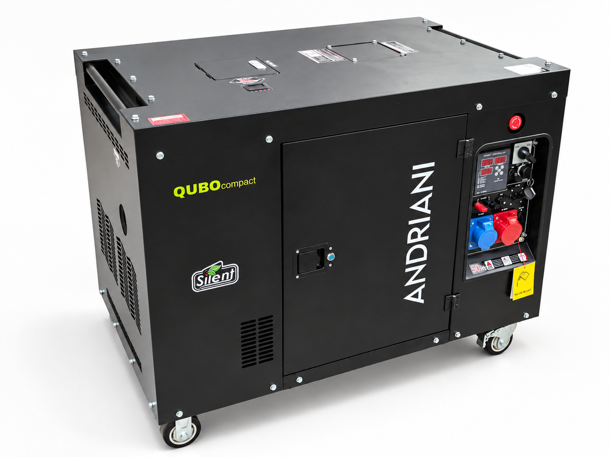 QUBOcompact 20 kVA raffreddato ad aria – vista tecnica