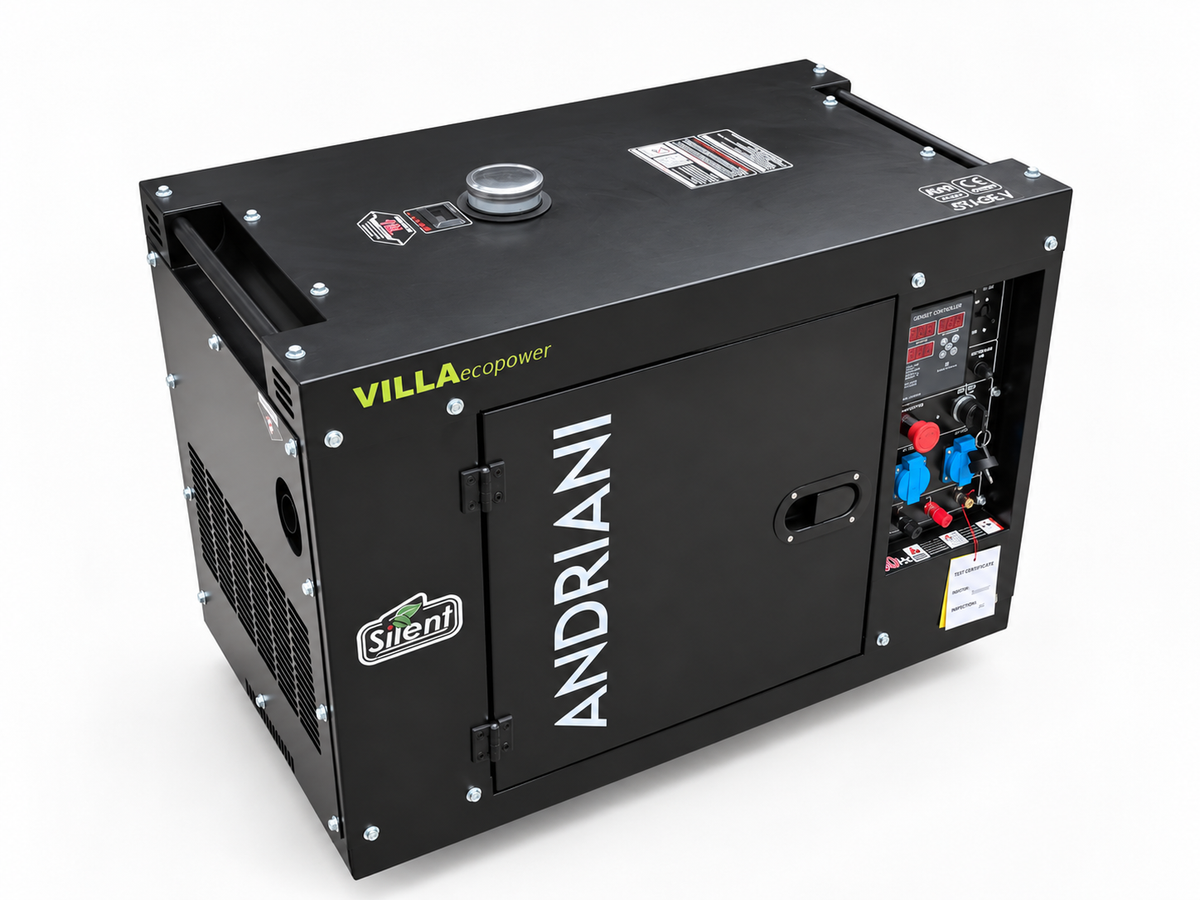 VILLAecopower 8 kVA Andriani Gruppi Elettrogeni