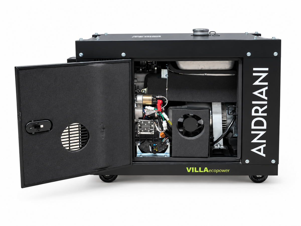 VILLAecopower automatico per alimentazione di emergenza