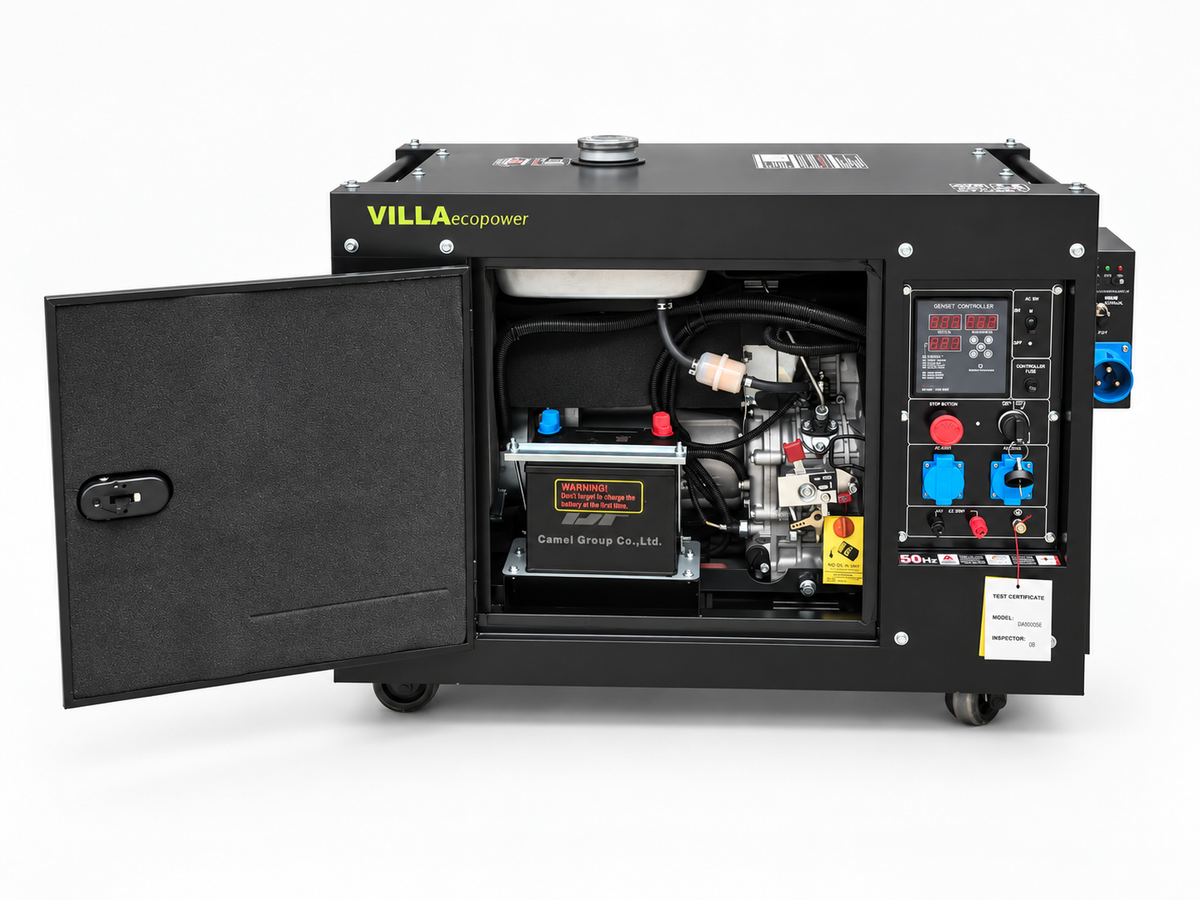 VILLAecopower 8 kVA gruppo elettrogeno di emergenza