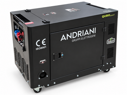 QUBOsmart 16 kVA dettaglio gruppo elettrogeno trifase 400 230 V