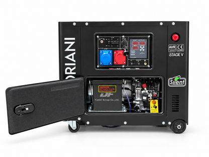 QUBOlite 10 kVA gruppo elettrogeno diesel del KIT VILLAecopower